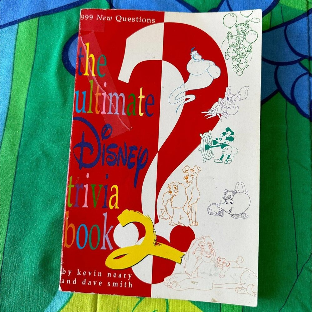 1994 THE ULTIMATE DISNEY TRIVIA BOOK 2
